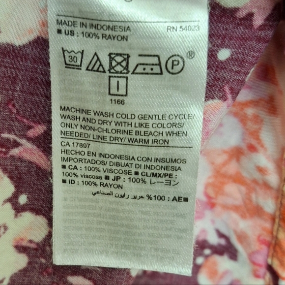 Old Navy Size L floral dress - Picture 4 of 6